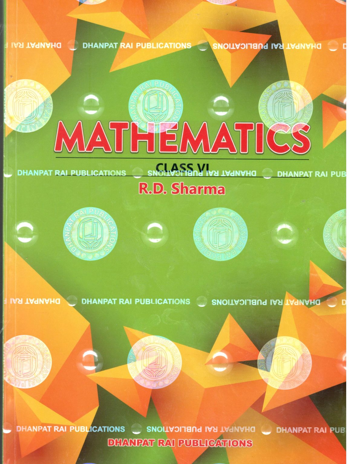 RD Sharma Mathematics for Class 6 by Dhanpat Rai (2024-25) - Malik ...